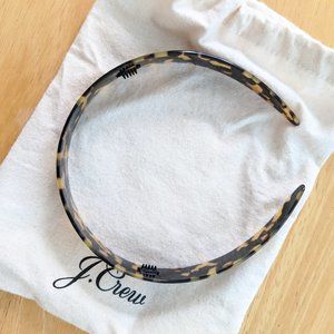 J.Crew Tortoise Headband NWOT